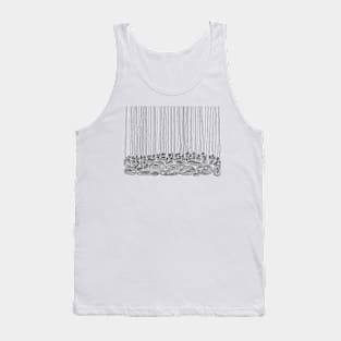 hand drawn coils Tank Top